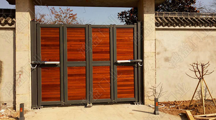 柚木折疊門，溧陽市上興鎮(zhèn)黃家