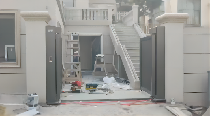 斜百葉對(duì)開(kāi)門(mén)